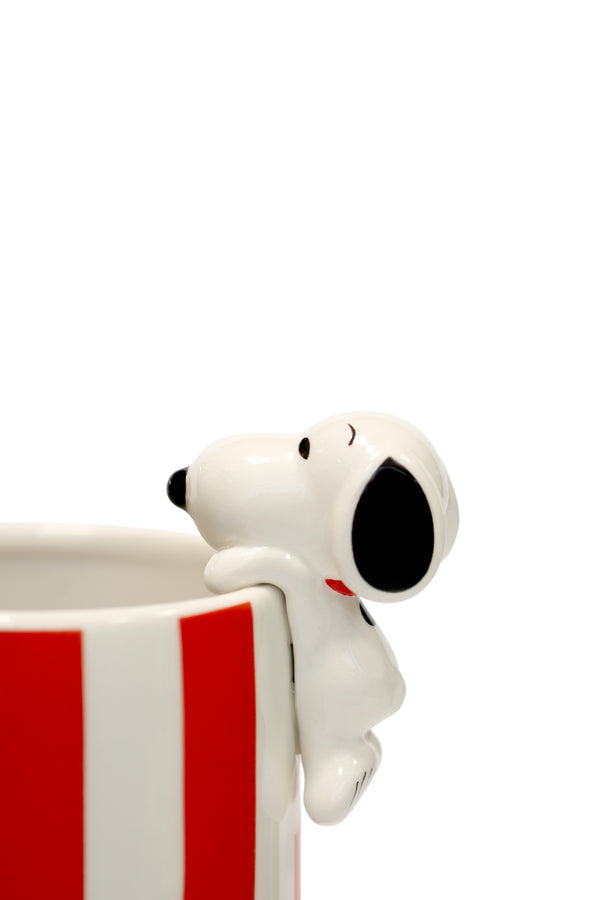 Vaso in ceramica con decorazione Peanuts Licensing Red