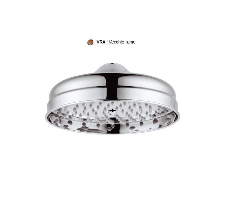 SOFFIONE Old fashion BIANCHI  Vecchio rame