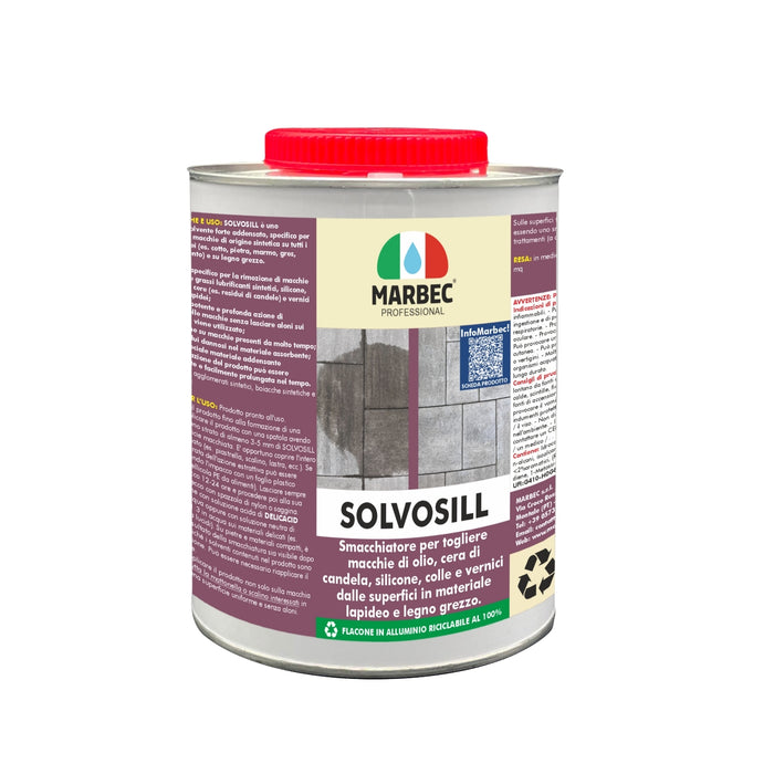 Come togliere le macchie di olio, cere e siliconi SOLVOSILL   1KG