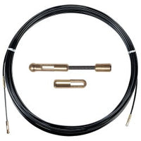 Sonda Passacavi Nera 4MM 10MT Terminale Intercambiale