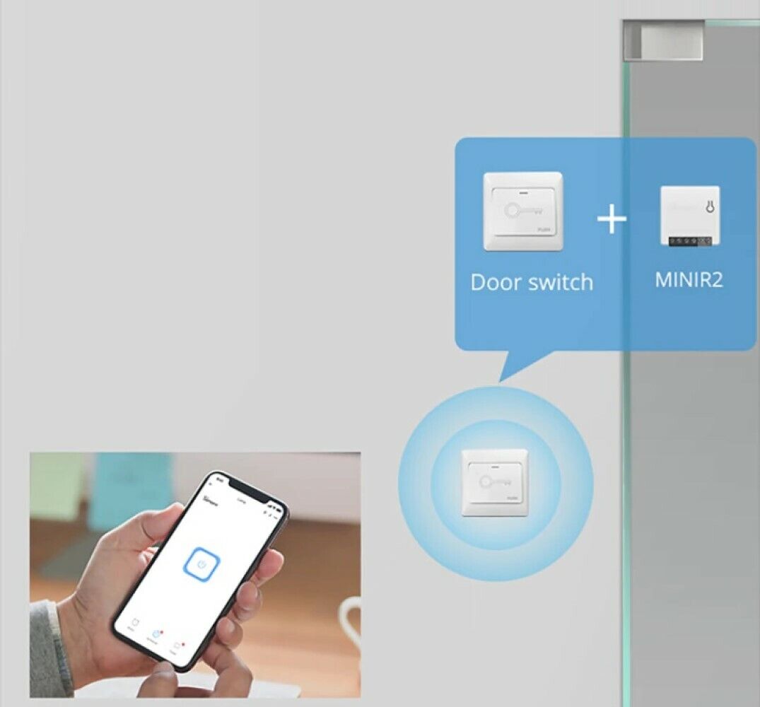 SONOFF smart switch wireless interruttore WiFi intelligente domotica MINI R2