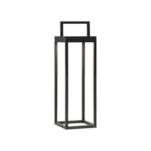 Lanterna Soon solare antracite a led da 2,2w a batteria IP54 h. 32,5cm