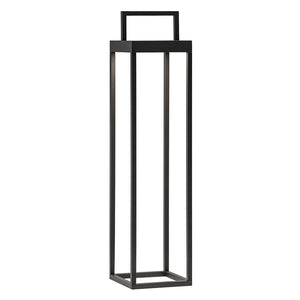 Lanterna Soon solare antracite a led da 2,2w a batteria IP54 h. 52,5cm