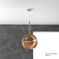 SOSP. BIANCO 1 LUCE GRANDE RAME 1155BI-SG-RA