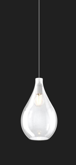 SOSP. OTTONE SAT. 3 LUCI TONDA VETRI (1 PICCOLO+1 MEDIO+1 GRANDE) TUTTI TRASPARENTE 1193OS-S3 TMIX-TR