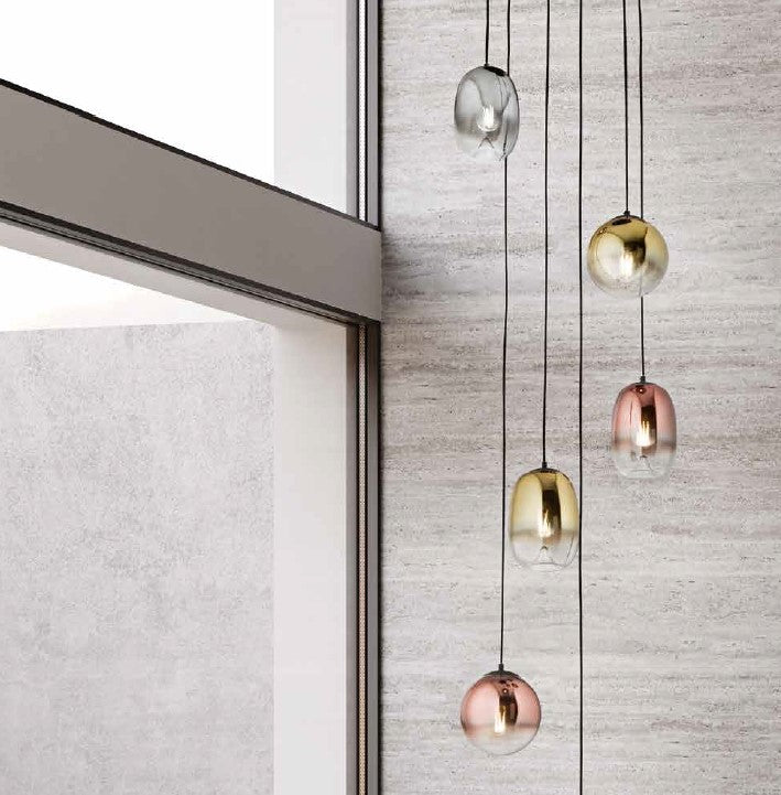 SOSPENSIONE BALU-1, 1 LUCE RAME ATTACCO E27 D.15CM H.24CM