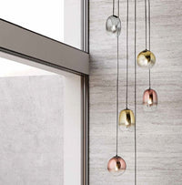 SOSPENSIONE BALU-1, 1 LUCE RAME ATTACCO E27 D.15CM H.24CM