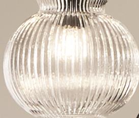 SOSPENSIONE MADAGASCAR 3 TRASPARENTE D.12,5CM  BASE D'ATTACCO NON INCLUSA ACQUISTABILE SEPARATAMENTE ATTACCO E14