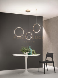 SOSPENSIONE LED CIRCUS SO.CIRCUS-ORO DORATO