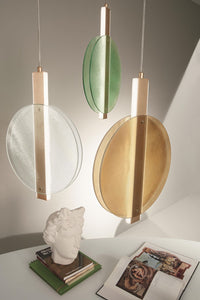 SOSPENSIONE JUIS PICCOLA AMBRA DIAMETRO 30CM 3000K 1620LM 20W