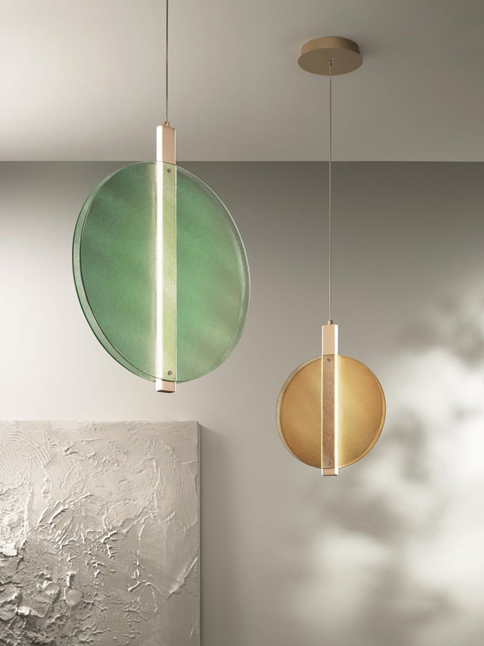 SOSPENSIONE JUIS PICCOLA AMBRA DIAMETRO 30CM 3000K 1620LM 20W