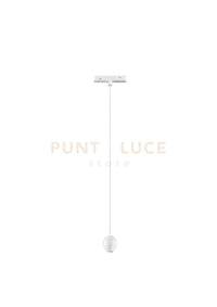 SOSPENSIONE PER BINARIO MAGNETICO OVALE BIANCO D.5CM LED 3000K 312LM 4W