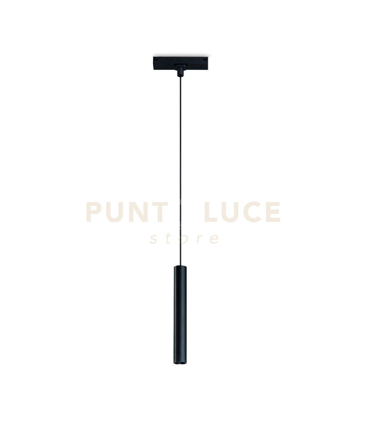 SOSPENSIONE TUBO/PICCOLA PER BINARIO MAGNETICO ULTRASLIM NERO D.2,6CM 3000K 468LM 6W