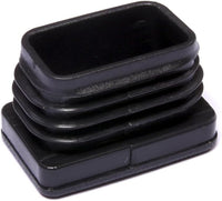 SOTTOSEDIA Innesto Interno Rettang 15 x 25 PZ.4 NERO INTERNO MM.13X23