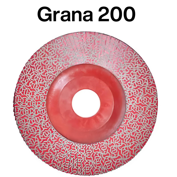 Disco diamantato lamellare diametro 115mm sgrossatura bordi piastrelle *** formato grana 200gr., confezione 1