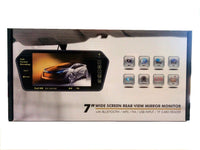 SPECCHIETTO RETROVISORE MONITOR 7'' BLUETOOTH USB SD TFT MP5