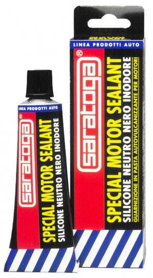 SPECIAL MOTOR SEALANT SARATOGA 80 g – SILICONE NEUTRO NERO INODORE