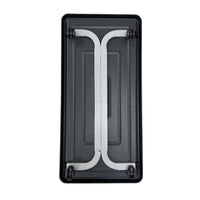 Tecnokit  carrello porta vasi per fioriere rettangolari speedy,cm 78×37 (per fioriere rett. cm.100),alluminio - 491/A