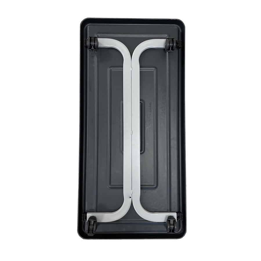 Tecnokit  carrello porta vasi per fioriere rettangolari speedy,cm 78×37 (per fioriere rett. cm.100),alluminio - 491/A