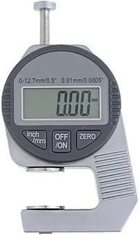 SPESSIMETRO MICROMETRO DIGITALE MISURA SPESSORE SPESSIMETRO 0-12.7mm 00.1 mm