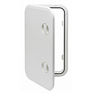 SPORTELLO GRIGIO MM.357 X 606