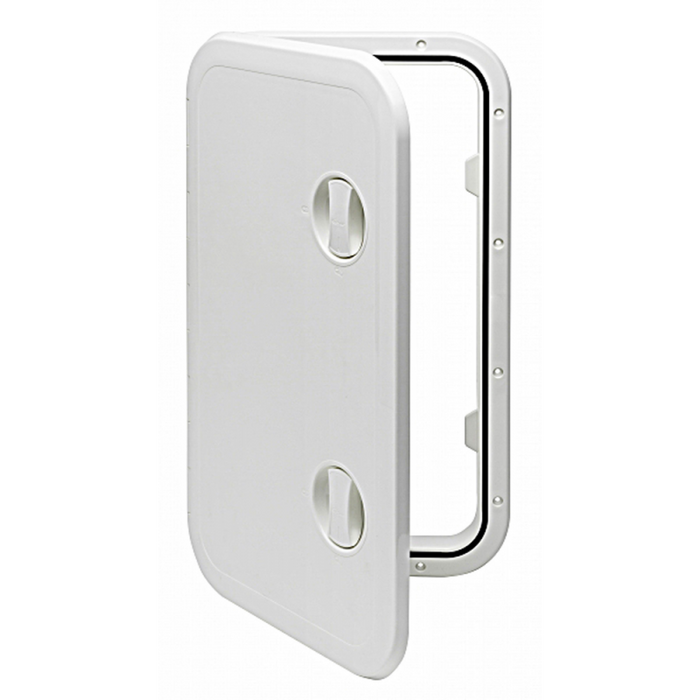 SPORTELLO GRIGIO MM.357 X 606