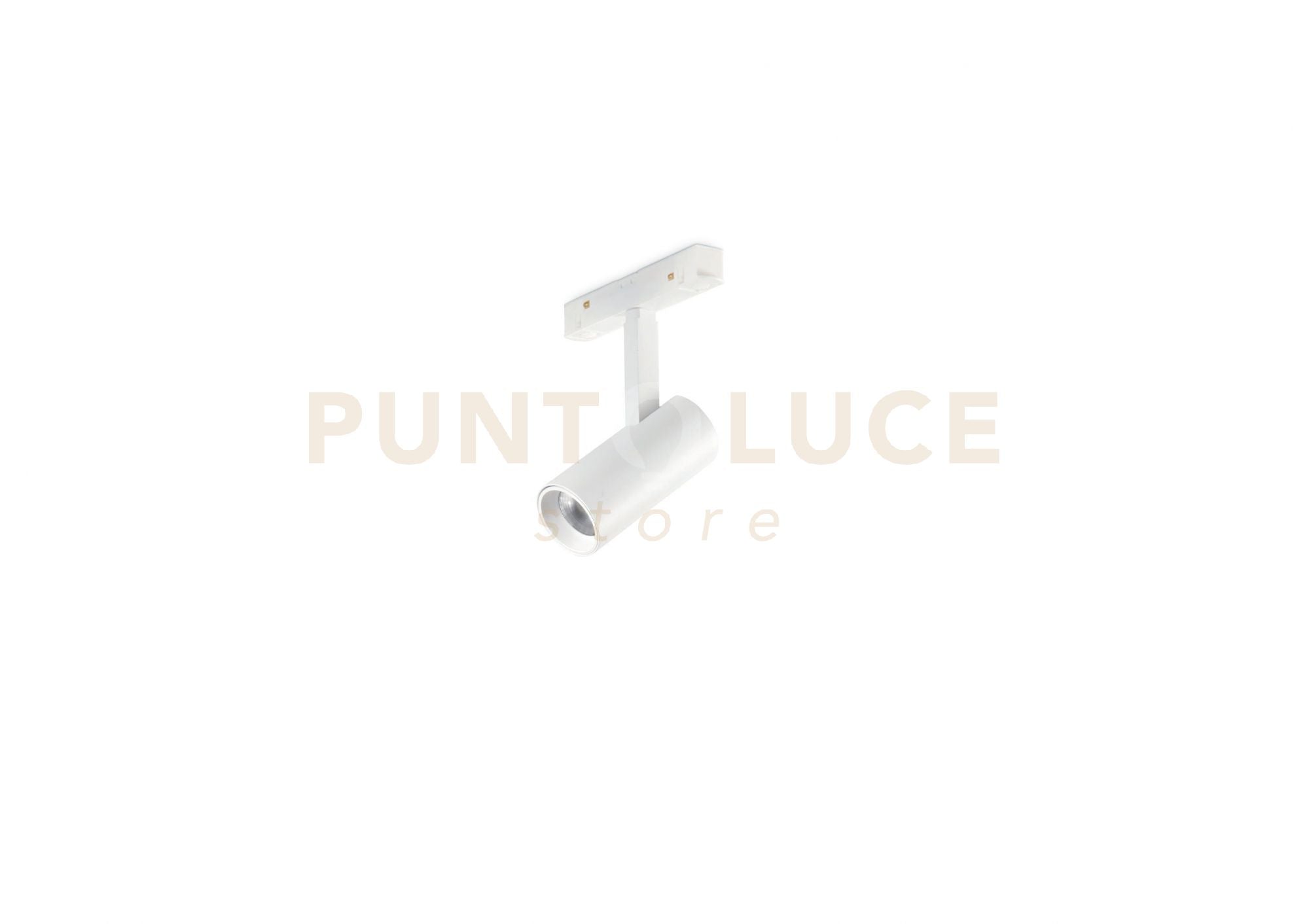 SPOT PER SISTEMA BINARIO LED 3000K 546LM 7W BIANCO  D.4CM