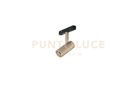 SPOT PER SISTEMA BINARIO LED 3000K 546LM 7W ORO  D.4CM