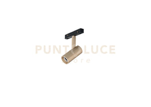 SPOT PER SISTEMA BINARIO LED 3000K 546LM 7W ORO  D.4CM