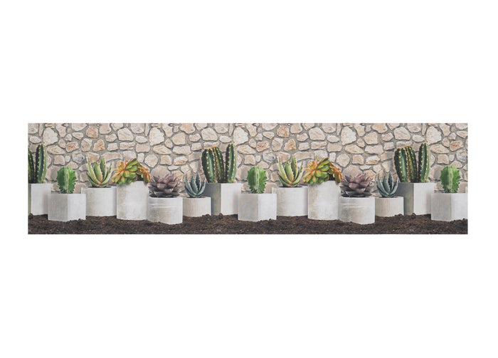 Tappeto Passatoia Antiscivolo Stampa Digitale Sprinty L'originale Dis. Cactus - 50x500 - Cactus
