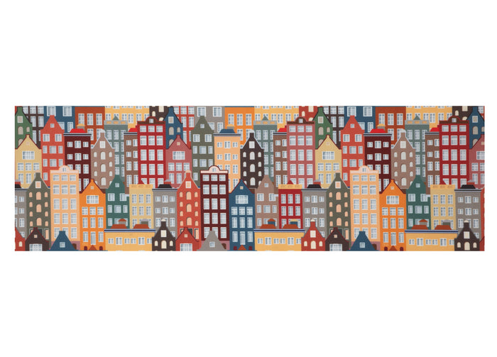 Tappeto Passatoia Cucina Antiscivolo Antimacchia Digitale Sprinty Trieste - 52x50 - Trieste