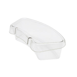 SPRIZZER Set 6 vaschette trasparenti in plastica agganciabili per snack e stuzzichini, ideali per aperitivi e picnic - Modello SPRIZZER-6-VASCHETTE