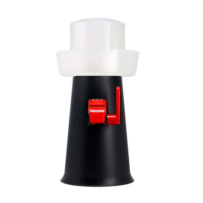 SPRIZZER linnovativa macchina per un Spritz perfetto in 5 secondi direttamente nel bicchiere Senza elettricita ne batterie Macchina ideale per preparare il tuo Spritz perfetto Nero