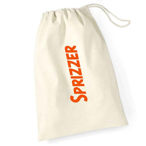 SPRIZZER Sacca in cotone beige 100% naturale, lavabile in lavatrice, per trasporto sicuro di Sprizzer montato, compatta e resistente, ideale per spostamenti e conservazione, modello SPRIZZER-SACCA-NAT