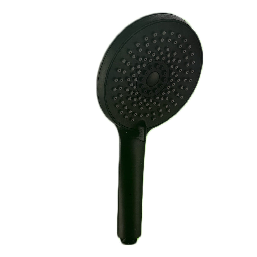 Doccetta vulcano 4 getti abs nero opaco diametro 110