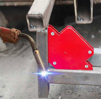 SQUADRA MAGNETICA PER SALDATURA MAGNETE SALDATURA 45° 90° 135°  25LB 3" 456063