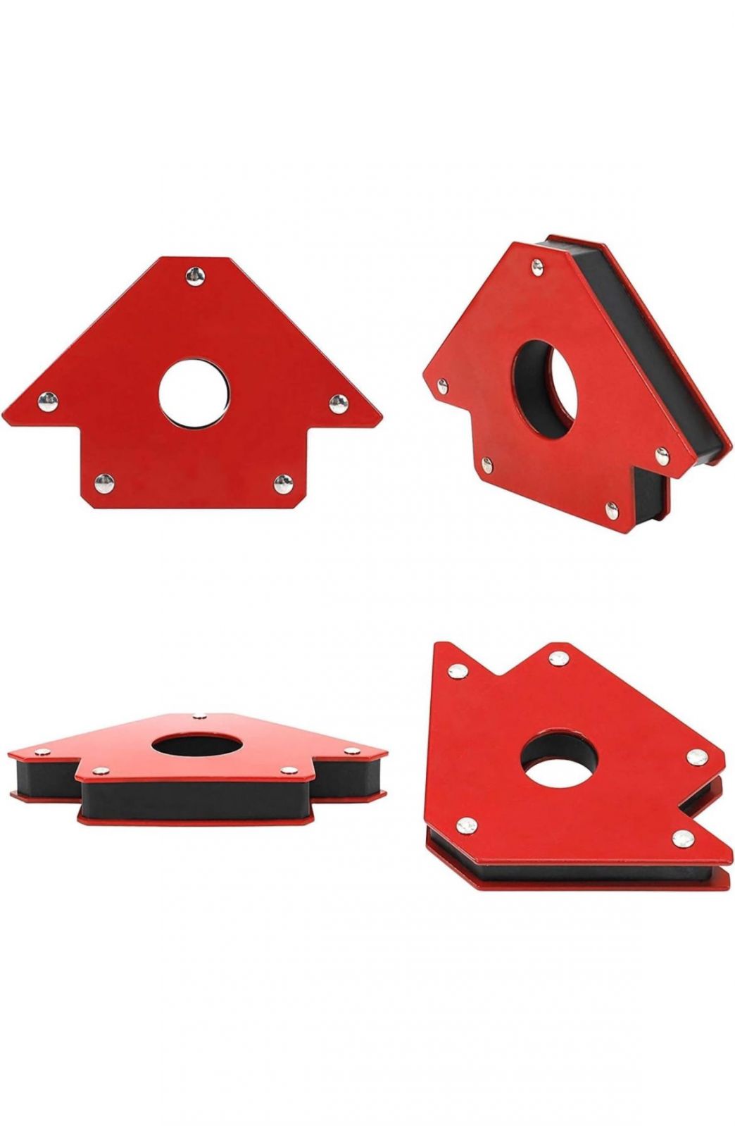 SQUADRA MAGNETICA PER SALDATURA MAGNETE SALDATURA  45° 90° 135° 50LB 4" 456064