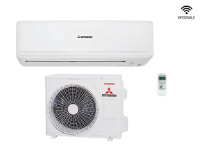 Climatizzatore Condizionatore Mitsubishi Heavy Industries Inverter Serie KIREIA SMART 9000 btu SRK25ZSP-W R-32 A++ Wi-Fi Optional SRK 25 ZSP-W