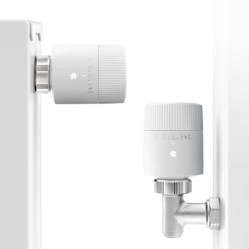 TADO¬∞ Valvola termostatica BASIC kit di base V3+, Valvola smart,  Controllo tramite app, impianto centralizzato