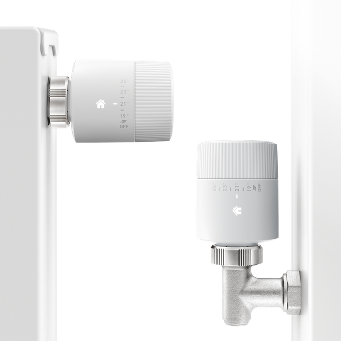 TADO¬∞ Valvola termostatica BASIC kit di base V3+, Valvola smart,  Controllo tramite app, impianto centralizzato