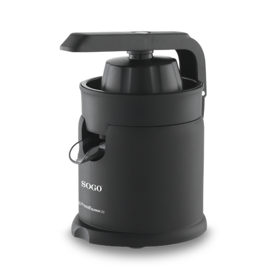 SPREMIAGRUMI ELETTRICO CON LEVA 100 WATT CAPACITA' 250ML IN TOTAL BLACK