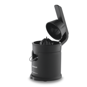 SPREMIAGRUMI ELETTRICO CON LEVA 100 WATT CAPACITA' 250ML IN TOTAL BLACK