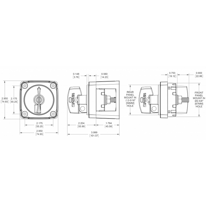 STACCA BATTERIA C/CHIAVE SFILABILE