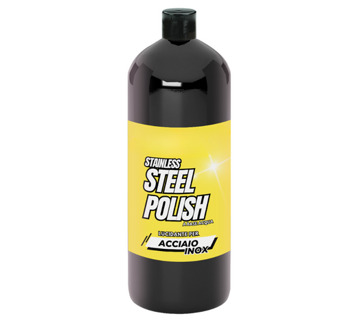 Steel Polish Per Acciaio Inox 1 KG Pasta Lucidante Per lucidare Cucina Bagno Ossidato Graffiato Opacizzato Macchiato Pulire Gioielli Orologio Barca