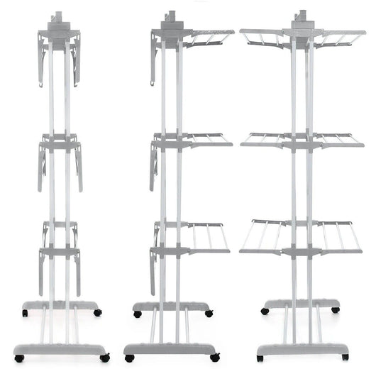 STENDIBIANCHERIA VERTICALE RICHIUDIBILE SALVASPAZIO MODULARE STENDINO BIANCHERIA