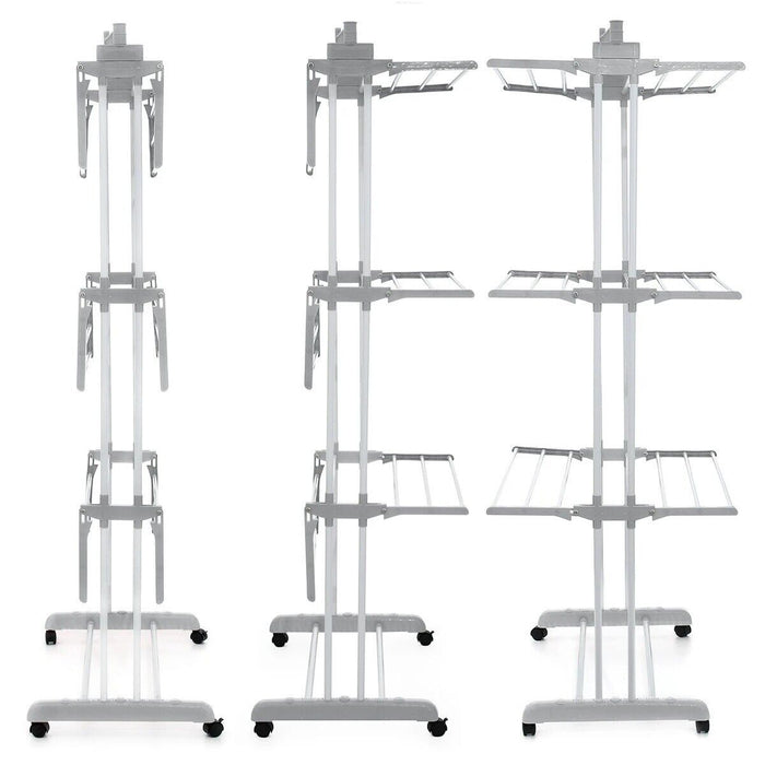 STENDIBIANCHERIA VERTICALE RICHIUDIBILE SALVASPAZIO MODULARE STENDINO BIANCHERIA