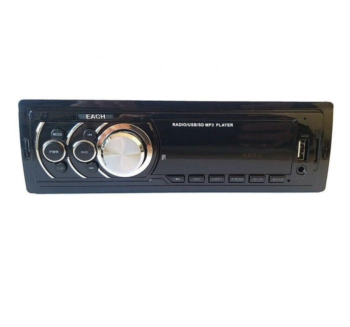 STEREO AUTO BLUETOOTH AUTORADIO 250W AUX MP3 USB SD RADIO FM VIVA VOCE EACH-625