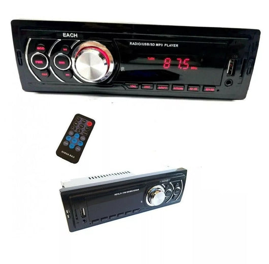 STEREO AUTO BLUETOOTH AUTORADIO 250W AUX MP3 USB SD RADIO FM VIVA VOCE EACH-625