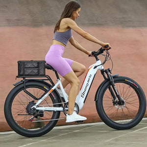 Keeper - Cestino Posteriore per Bicicletta Portaoggetti con Tasca in Stoffa Rete Elastica e Copertura in Metallo Nero