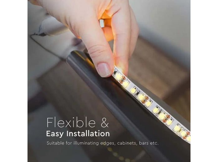 STRISCIA 840 LED Strip Bianco Freddo 5 Metri VT-2835IP20-168 funzionamento 24V 6500K 140Lm/Watt Totale 60w